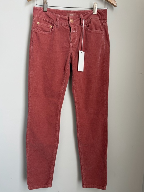 Closed Denim - Closed Dusty Rose Corduroy Pants Size 25 NWT Made in Italy